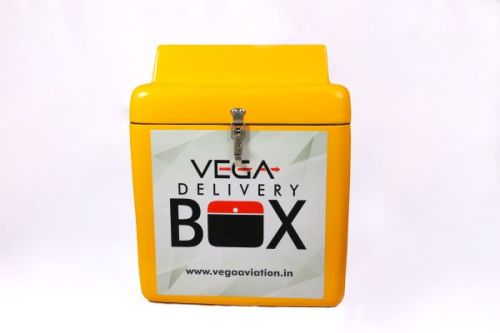 Non LED Top Open FRP Food Delivery Box