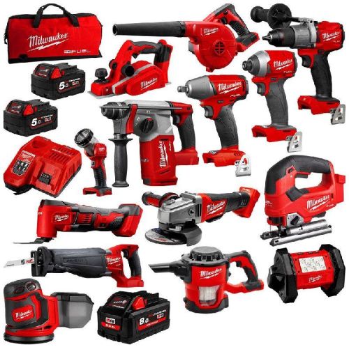 Milwaukee m18 Fuel 18v Cordless Lithium-ion Combo Tools Kits