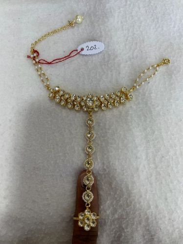 MJ-HP-202 Yellow Hathphool Traditional wear / Casual wear