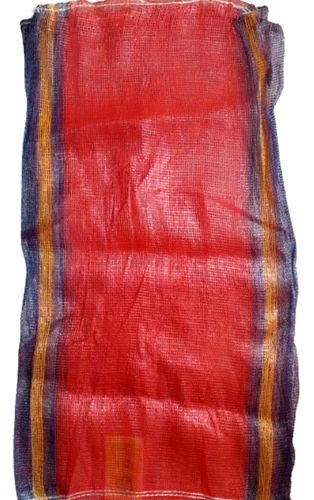 55Kg Red HDPE Leno Bag