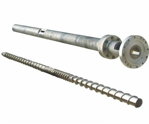 Alloy Steel Vented Screw Barrel, Size : 110x3800mm