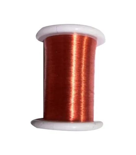 30 Denier Red Copper Imitation Zari