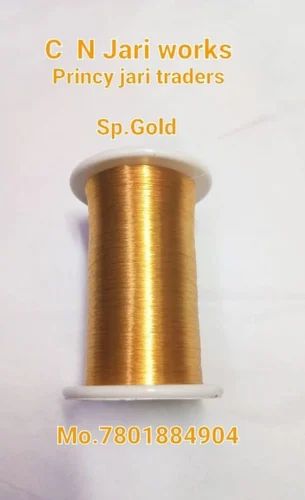 Special Half Fine Gold Imitation Zari, Packaging Type : Reel