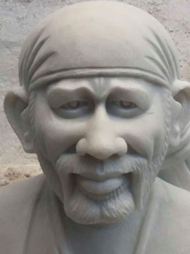 Marble Sai Baba Statue, Packaging Type : Thermocol Box
