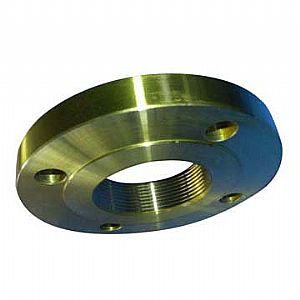 Round 200mm Mild Steel Screwed Flanges, For Automobiles Use, Standard : ASNI B16.5 - 150-300