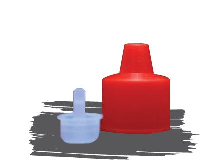 Plastic Toilet Cleaner Bottle Inner Cap