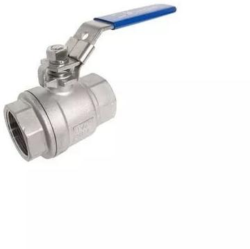 Screwed Stainless Steel Ball Valve, For Industrial, Size : Standard