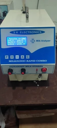 Milko Zonic Milk Analyzer, For Industrial, Voltage : 220 V