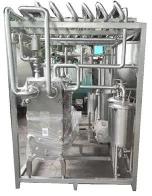 Stainless Steel Milk Pasteurization Plant, For Industrial, Voltage : 300 V