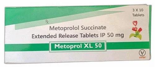 50 Mg Metoprol Xl Metoprolol Succinate Extended Release Tablets