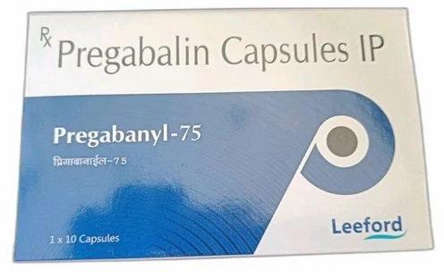 75 Mg Pregabanyl Pregabalin Capsules IP