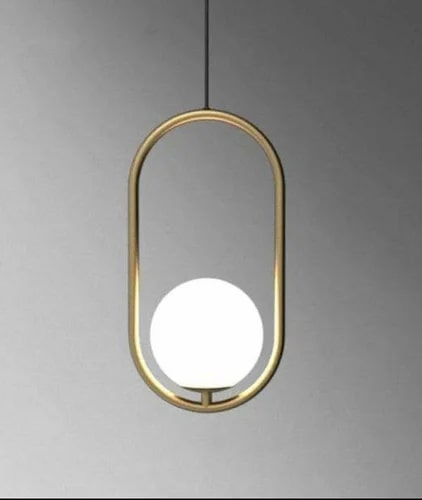 Polished Brass Ring Pendant Light, Feature : Bright Shining