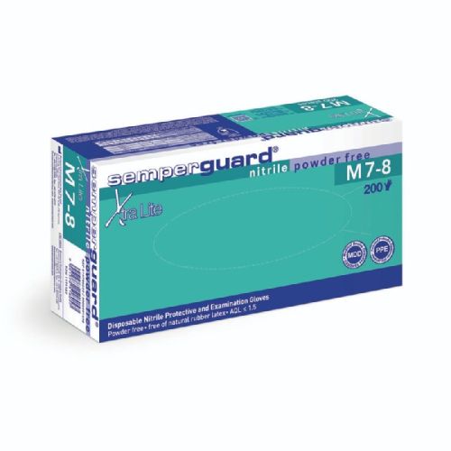 Semperguard Powder Free Nitrile Gloves, For Clinical, Hospital, Gender : Both