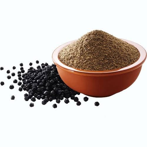 Organic Black Pepper Powder, Specialities : Rich In Taste, Good Quality