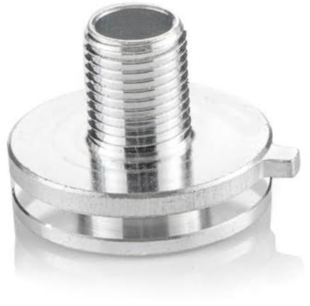 7.50 Aluminium Track Nipple, Size : M10-h12