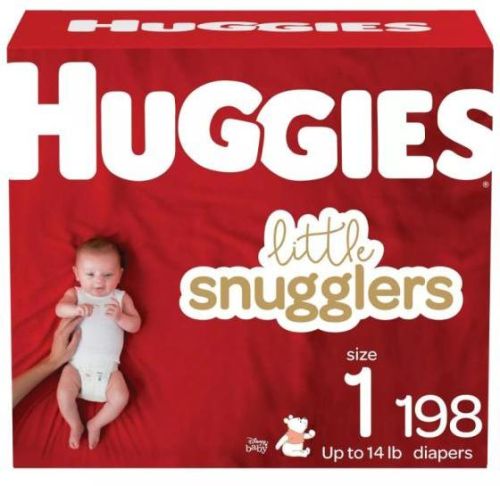 Huggies Little Snugglers Disposable Baby Diapers, Age Group : 3months