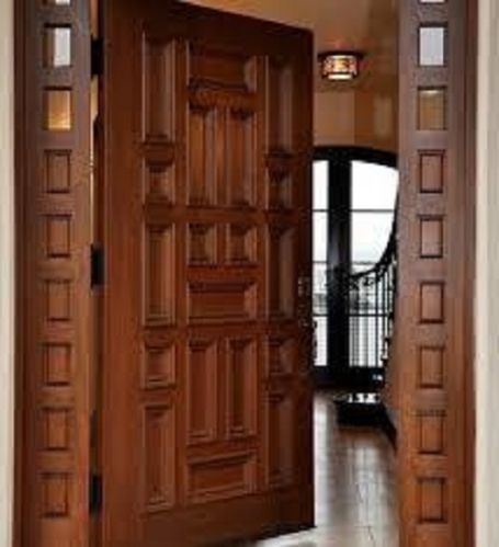 Teak Wood Doors, Color : Brown