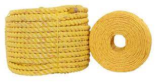 Double Twist Plastic Polypropylene Rope, For Industrial, Packaging Type : Roll