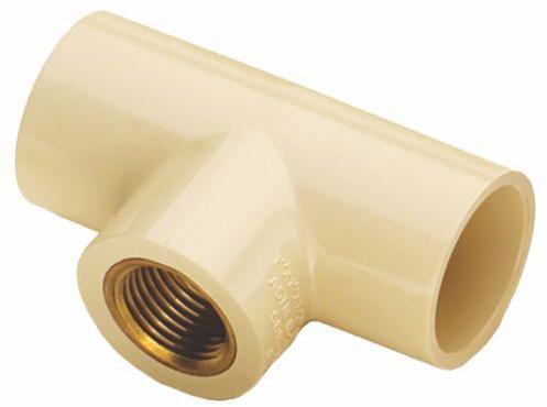 CPVC Brass Tee, Size : 3/4inch, 1inch