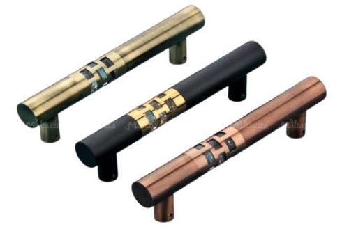 SS-4003 Round Main Door Handle, Feature : Corrosion Proof, Durable, Fine Finishing