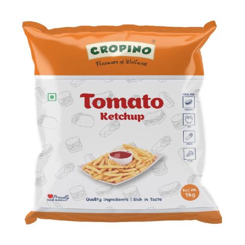 CROPINO Tomato Ketchup, For Food, Snacks, Certification : Fssai