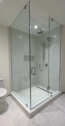 Printed Toughened Glass Work