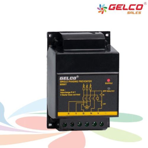 Black Spp Minny Single Phasing Preventer, For Lifts, Motors, Industries, Elevators