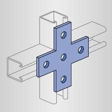 Silver Polished Cross Jointer Slotted Channel, For Industry, Width : Multisizes