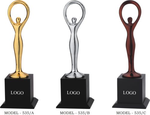 Polished White Metal Corporate Awards 535, Packaging Type : Box Packing With Master Carton