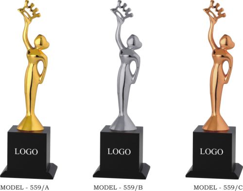 Square Polished White Metal Corporate Awards 559, Packaging Type : Box Packing With Master Carton