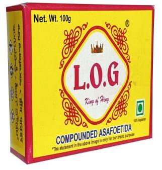 100gm Box Log Asafoetida Powder, Certification : CE Certified, ISO 9001:2008