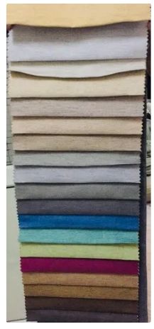 Printed Muilticolour Plain Curtain Fabric, Width : 54