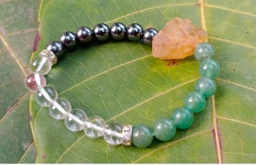 Plain Colorful Beaded Bracelet, Gender : Unisex