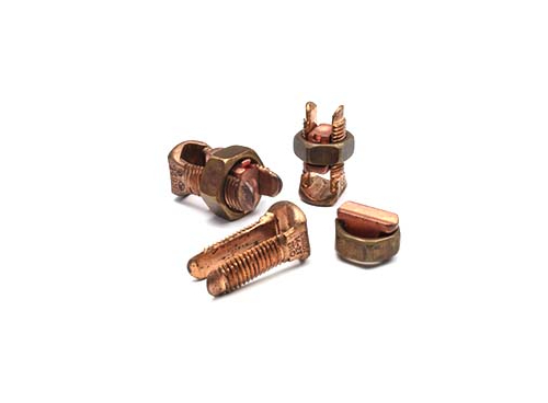 Female Brass Joint Split Connector, For Electrical Circuit Use, Feature : Superior Finish
