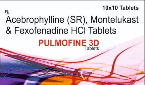 Pulmofine 3D Tablets, For Clinical, Hospital, Personal