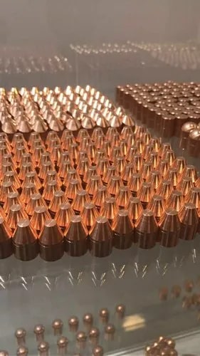 Copper Cap Tips, For Industrial Use, Color : Brown