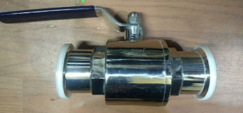 Silver Stainless Steel TC Ball Valve