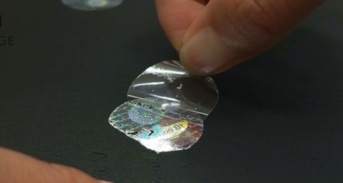 Tamper Evident Hologram Labels