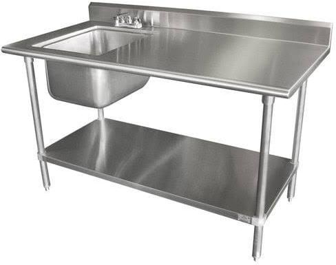 Silver Rudraa Stainless Steel Breading Table, Size : Standard