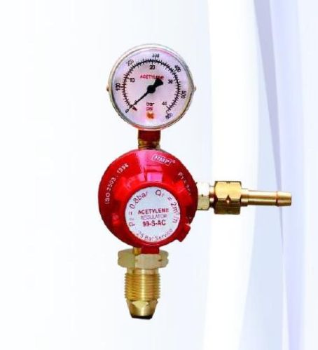 99-S-AC Acetylene Gas Pressure Regulator, Certification : IS 6901:2018/ISO 2503:2009