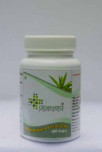 Nutan Aloevera Extract Capsule(60 Cap), Packaging Type : Bottle