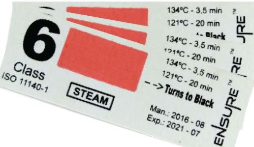 Steam Class 6 Emulating Indicator Strip, For Hospital