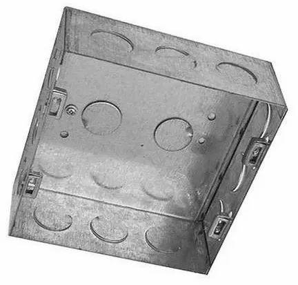 Galvanized Iron 12 Module Modular Junction Box