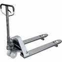 Manual OM Hand Pallet Truck, For Moving Goods, Color : Grey