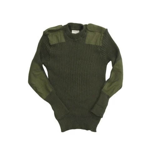 Plain Military Wool Pullover, Gender : Unisex