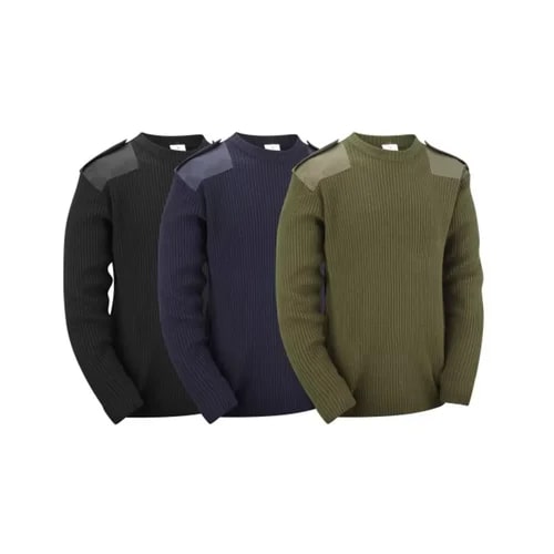 Plain Security Guard Woolen Sweater, Gender : Unisex