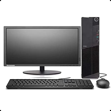 Lenovo Desktop Computer, Display Type : LED