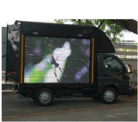 Optic Hydraulic LED Van, For Advertising, Shape : Rectangular