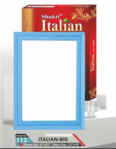 Italian Big Plastic Mirror Frame