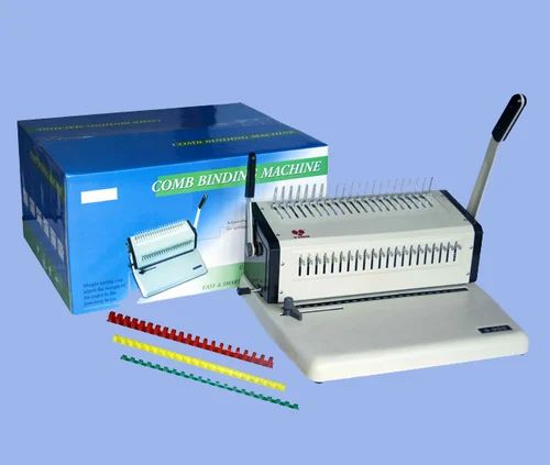 Mild Steel Automatic Comb Binding Machine, Operating Type : Manual